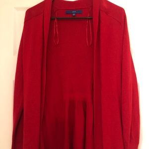 Apt 9 size Medium Red Cardigan